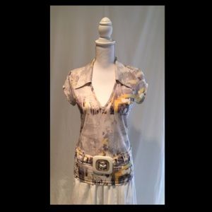 Designed in France - Nathalie Chaize Blouse - So Elegant!